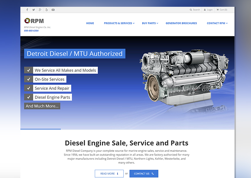 RPM Diesel  Design Boca Raton
