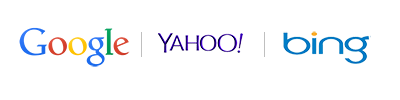 search_engines Google yahoo and bing