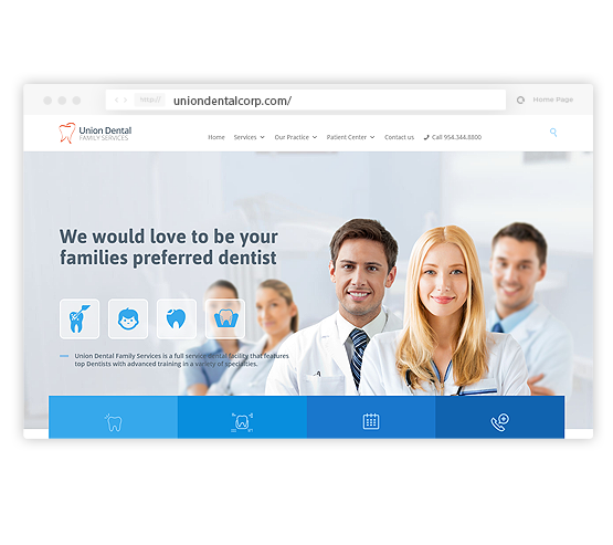 Dentist Wordpress Website Design