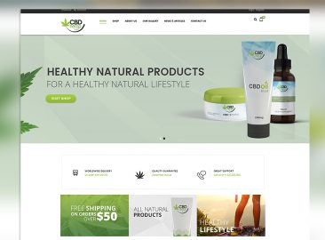 CBD Hemp Co Medical Website