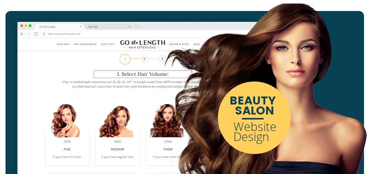 Beauty Salon Website Design