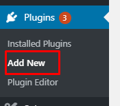 Admin Menu -> Plugins-> Add New